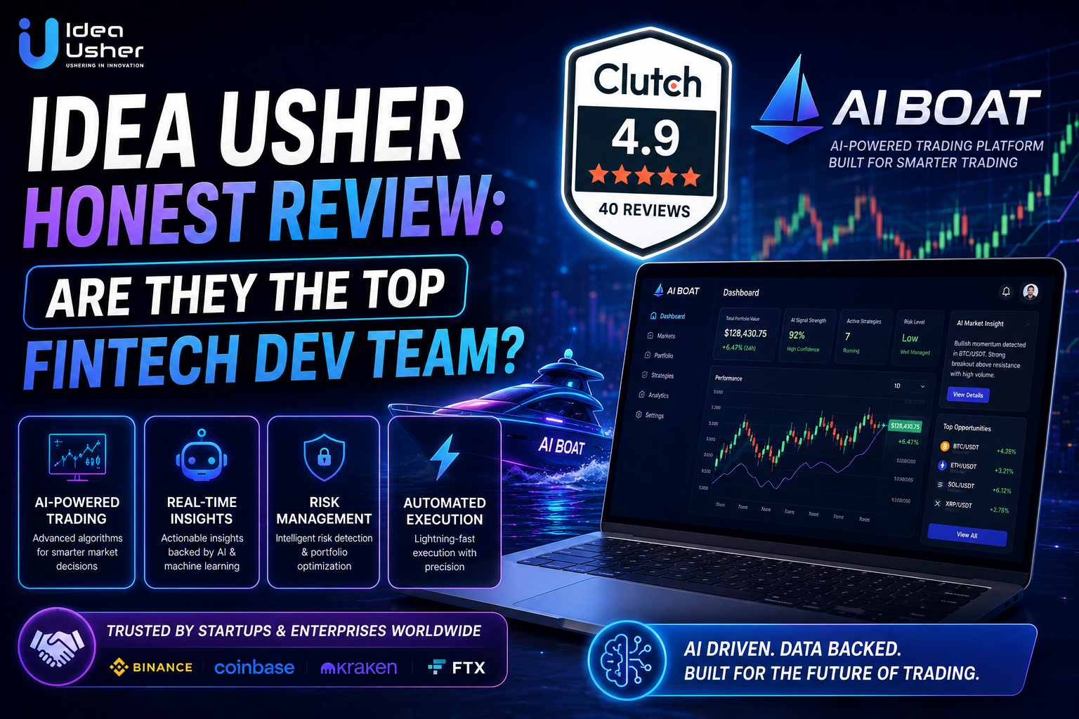 Idea Usher Honest Review Are They the Top Fintech Dev Team