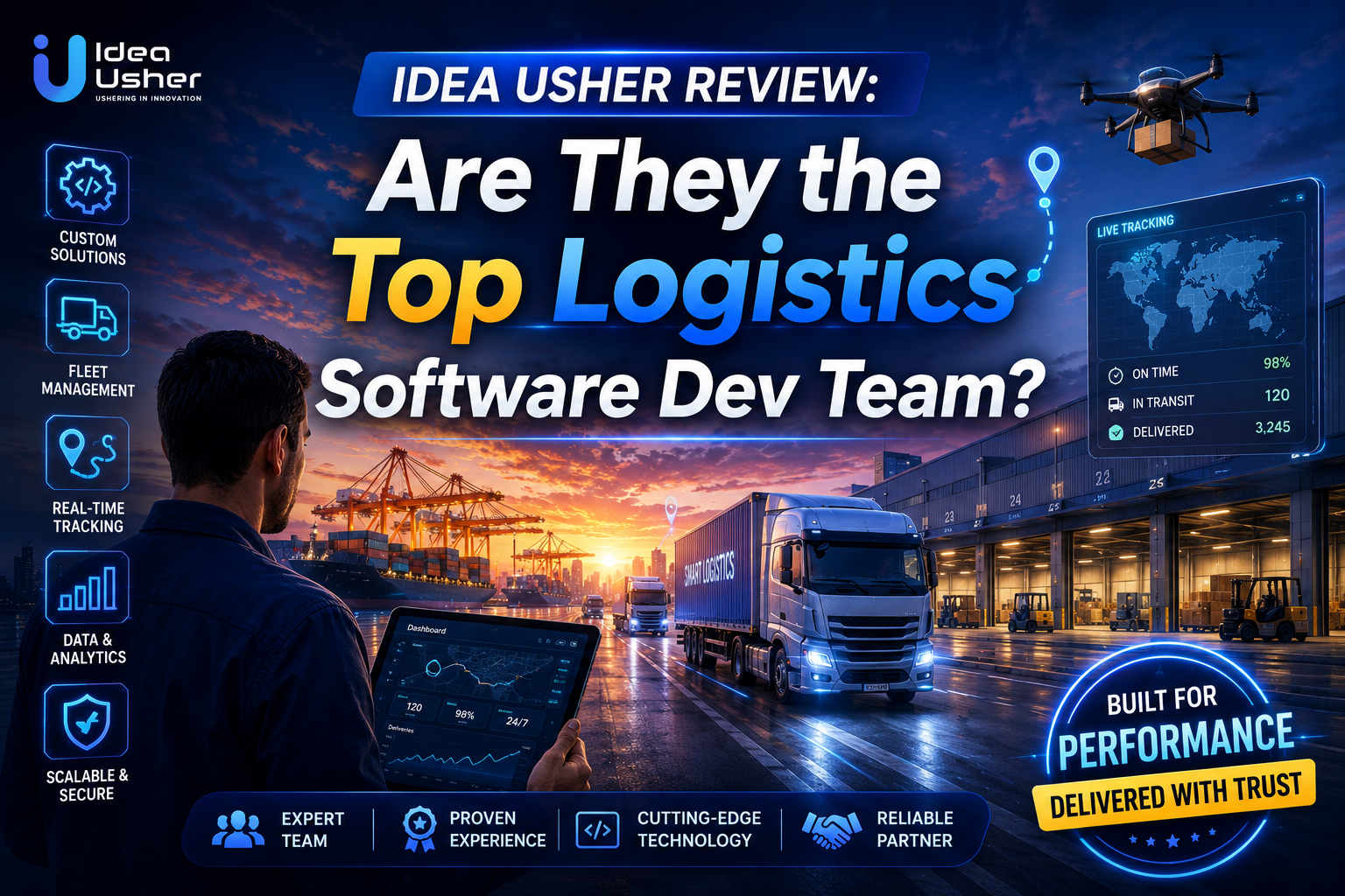 Idea Usher Review: Are They the Top Logistics Software Dev Team?