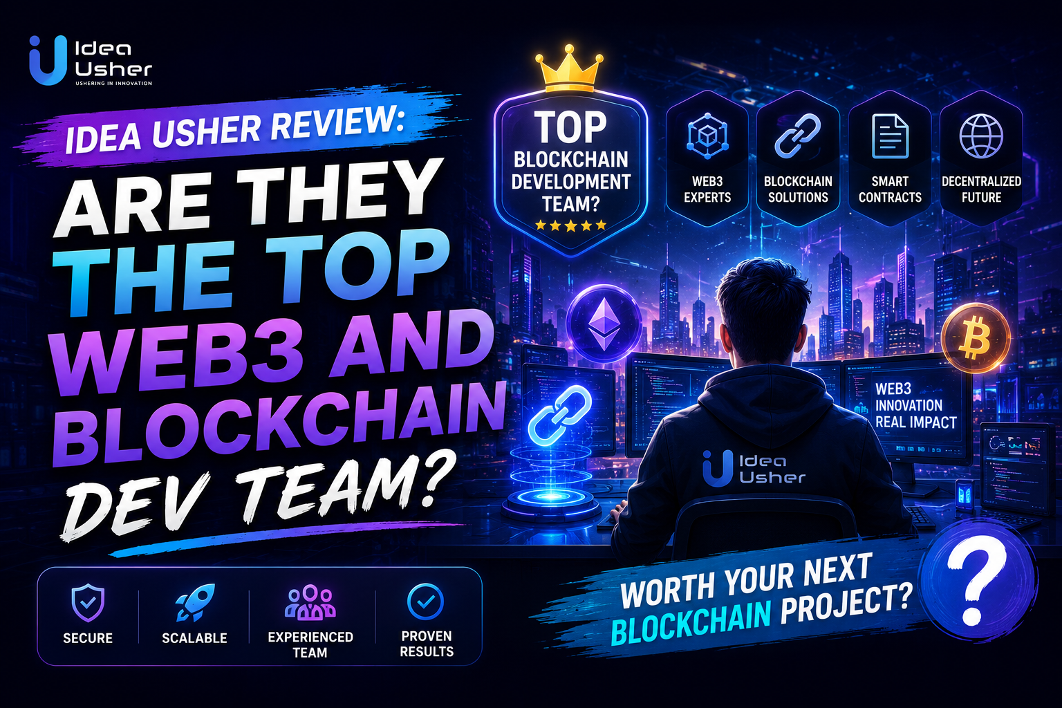 Idea Usher Review: Are They the Top Web3 and Blockchain Dev Team?