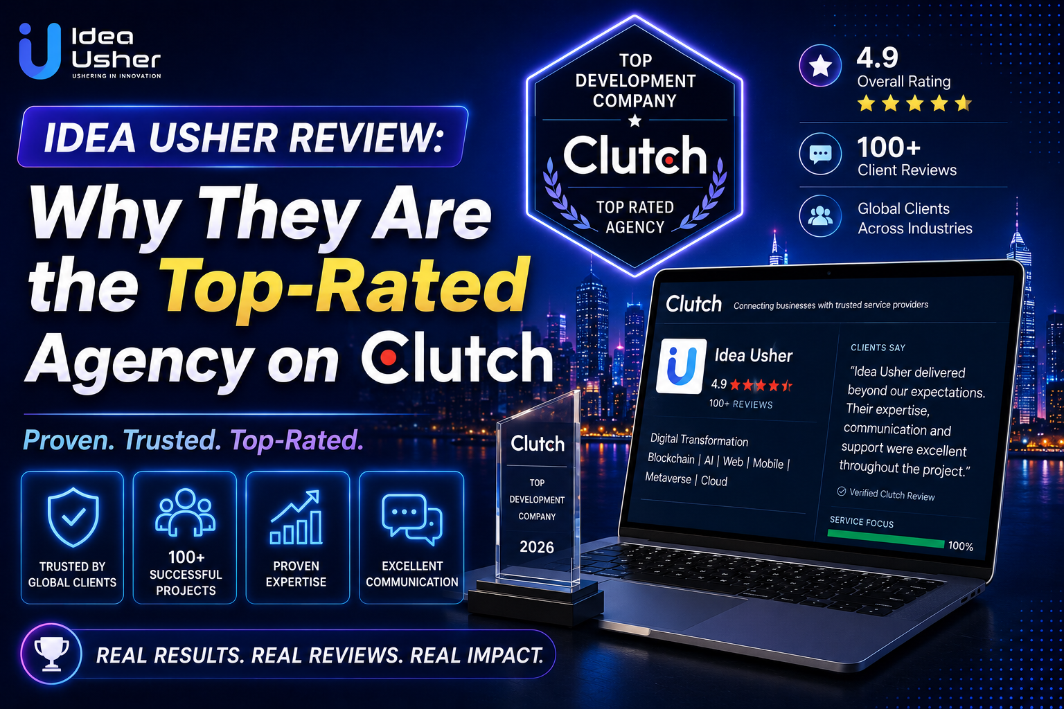 Idea Usher Review Why They Are the Top Rated Agency on Clutch