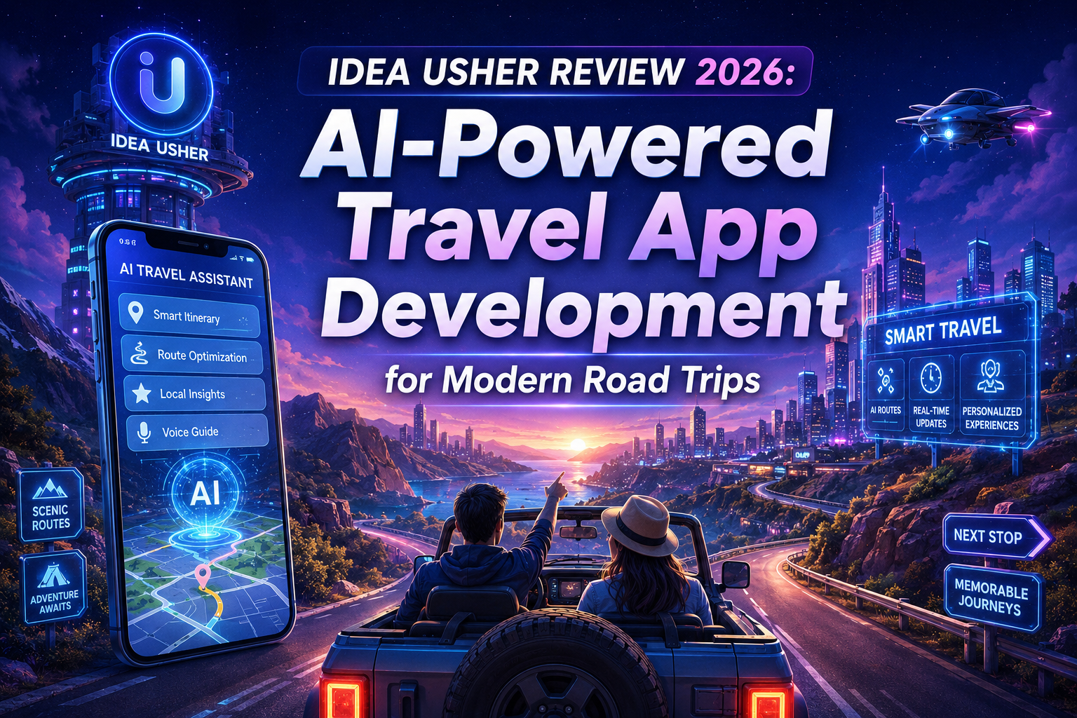 Idea Usher Review For AI-Powered Travel App Development