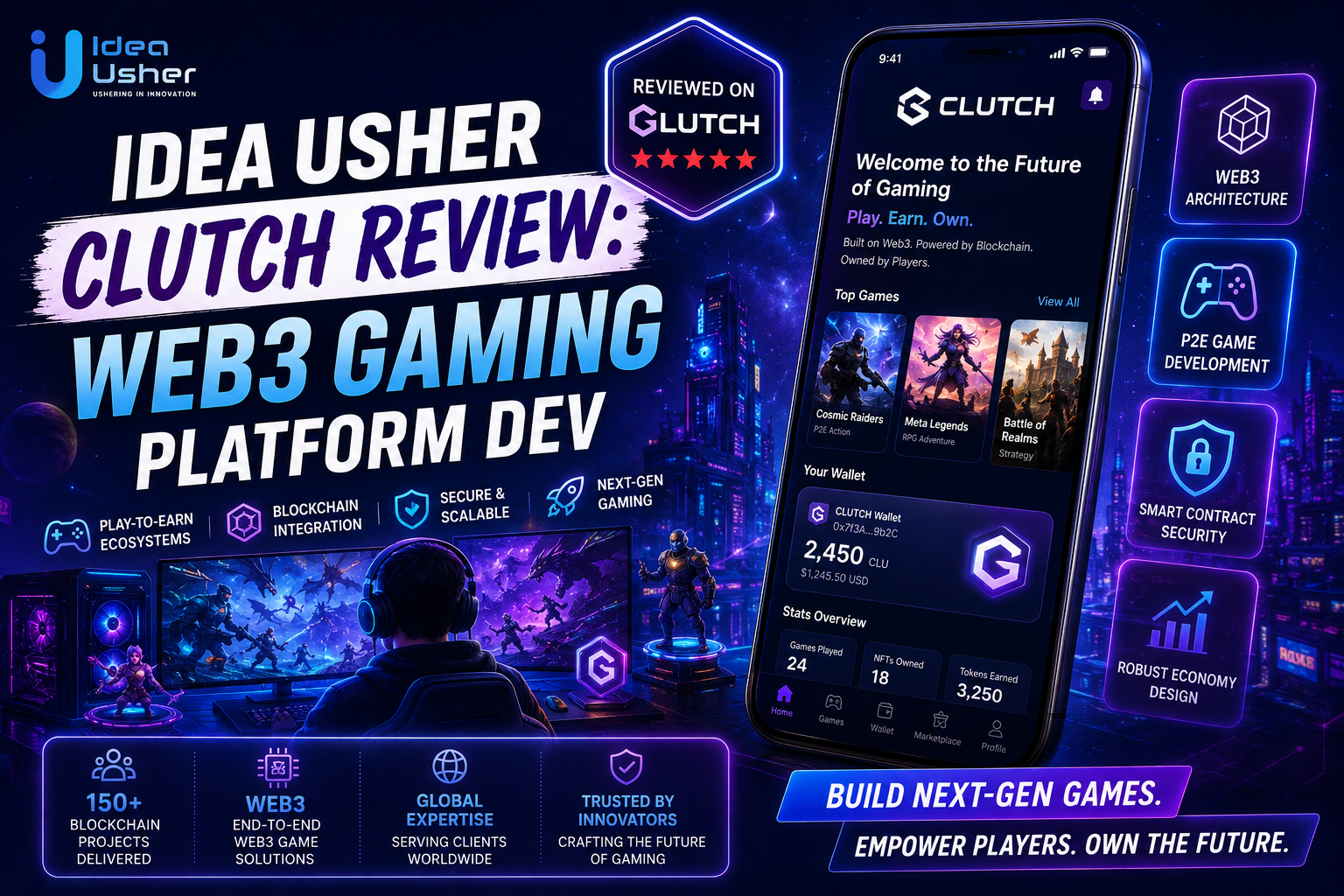 Review: Is Idea Usher a Perfect Fit for Web3 Gaming Dev?